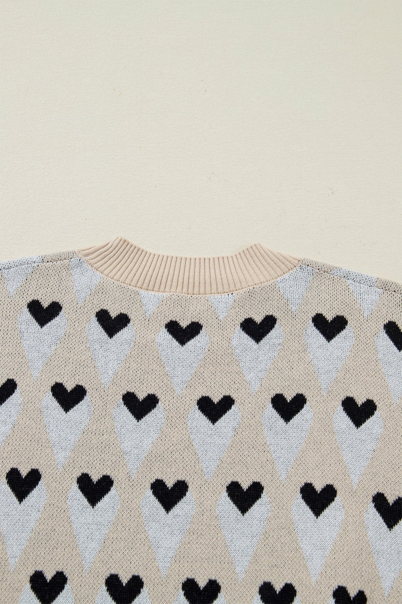Aspyn Ribbed Trim Loose Sweater - Hello Beautiful BoutiqueSweatersThreaded Pear