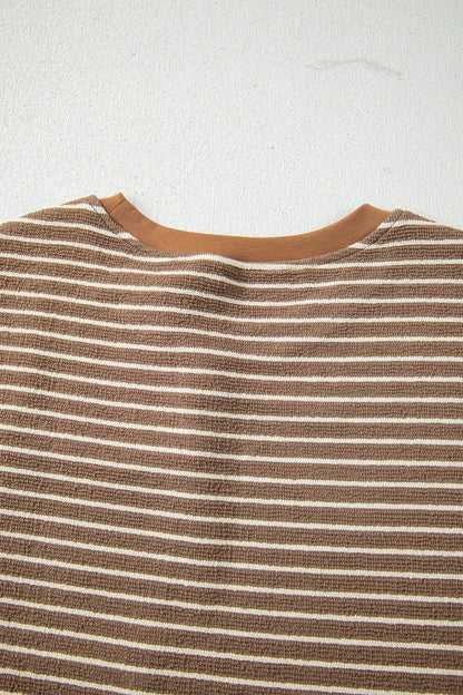 Aspyn Stripe Tee - Hello Beautiful BoutiquePant SetsThreaded Pear
