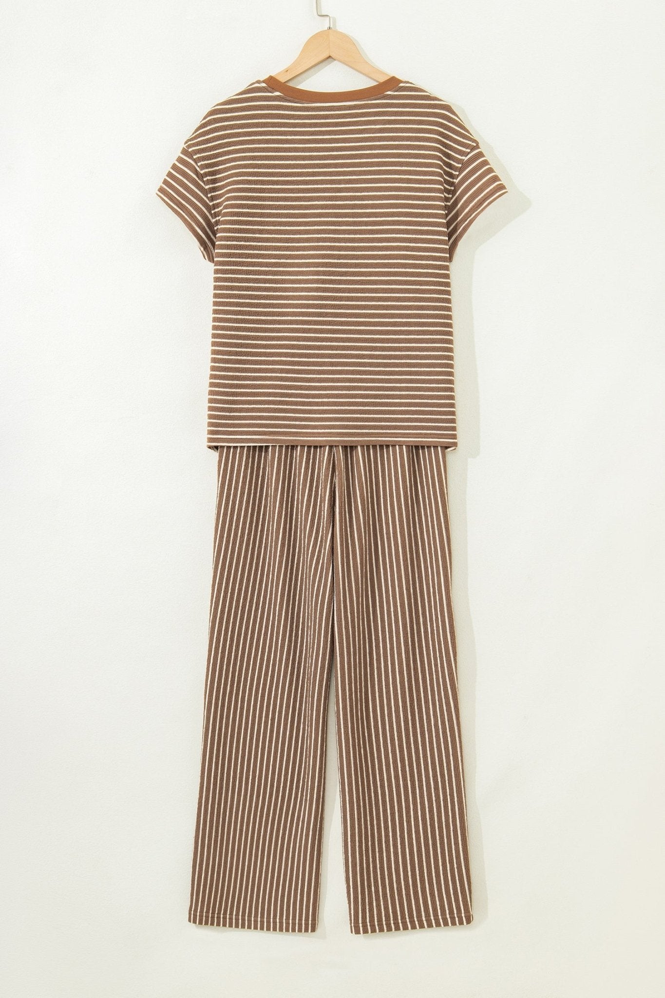Aspyn Stripe Tee - Hello Beautiful BoutiquePant SetsThreaded Pear