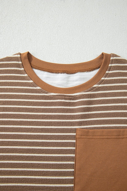 Aspyn Stripe Tee - Hello Beautiful BoutiquePant SetsThreaded Pear