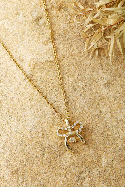 Athena Pendant Plated alloy Necklace - Hello Beautiful BoutiqueJewelryThreaded Pear