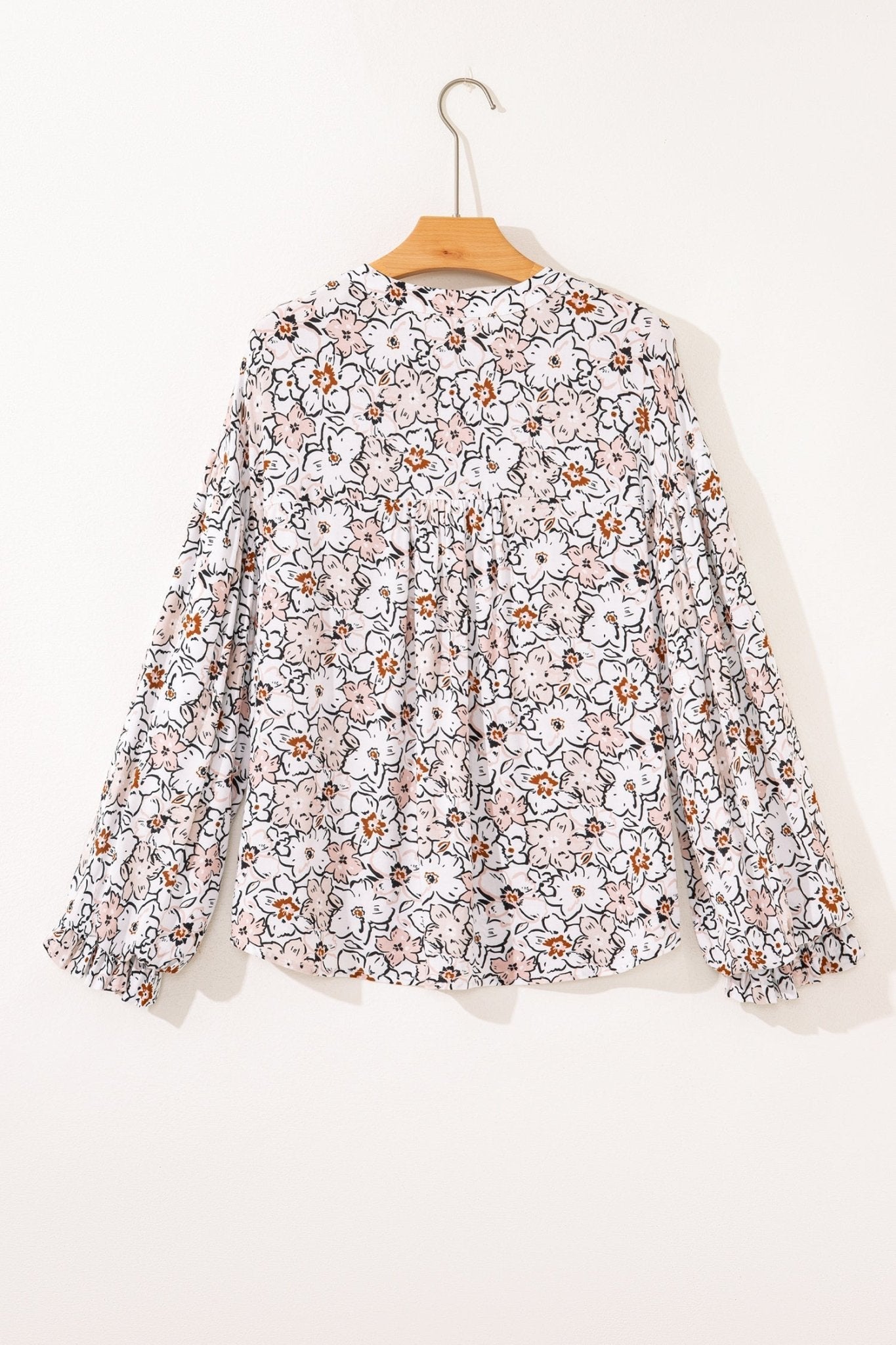 Aubrey Puff Sleeve Down Shirt - Hello Beautiful BoutiqueBlouses & ShirtsThreaded Pear