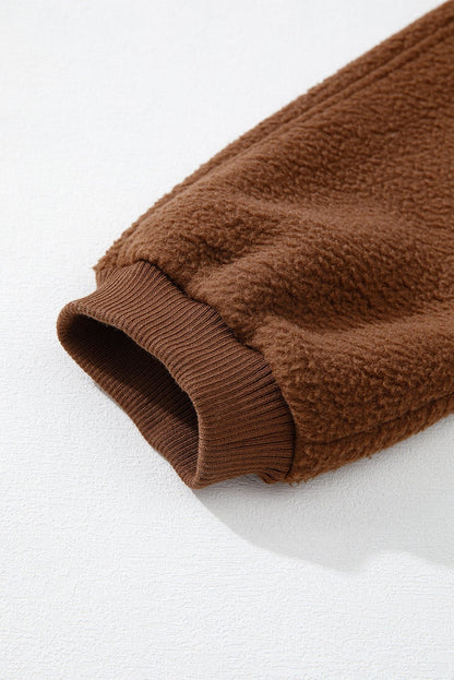 Audrey Half Zip Fleece Pullover - Hello Beautiful Boutique20% OFFThreaded Pear