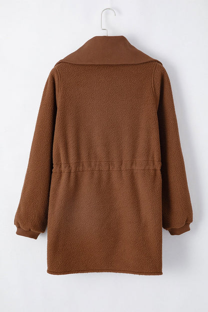 Audrey Half Zip Fleece Pullover - Hello Beautiful Boutique20% OFFThreaded Pear