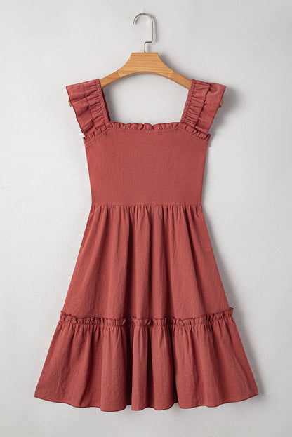 Aurelia Trim Sleeveless Mini Dress - Hello Beautiful BoutiqueMini DressesThreaded Pear