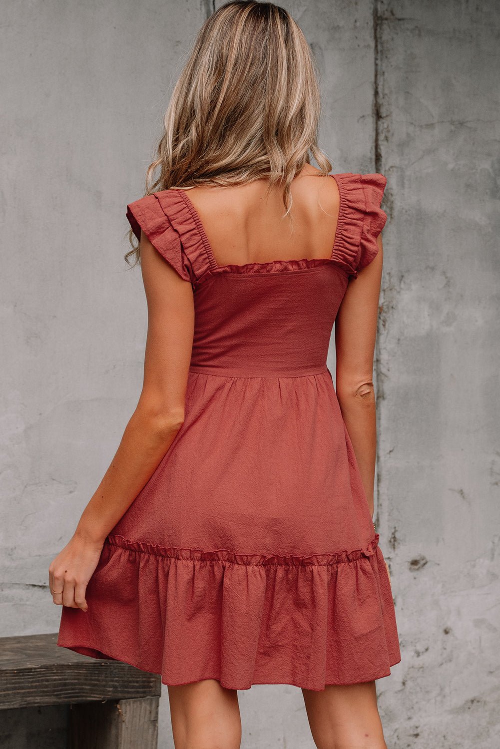 Aurelia Trim Sleeveless Mini Dress - Hello Beautiful BoutiqueMini DressesThreaded Pear