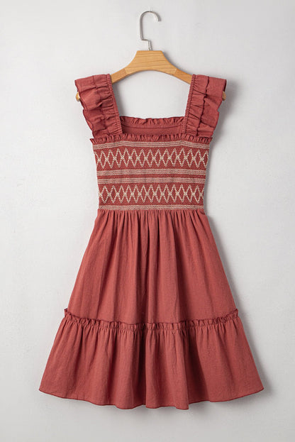 Aurelia Trim Sleeveless Mini Dress - Hello Beautiful BoutiqueMini DressesThreaded Pear