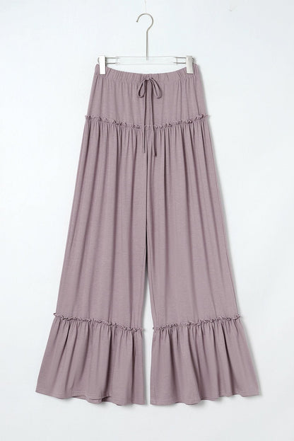 Aurora Waist Wide Leg Pants - Hello Beautiful BoutiquePants & CulotteThreaded Pear