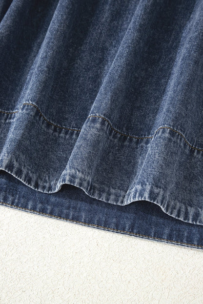 Autumn Tied Pleated Mini Dress - Hello Beautiful BoutiqueMini DressesThreaded Pear