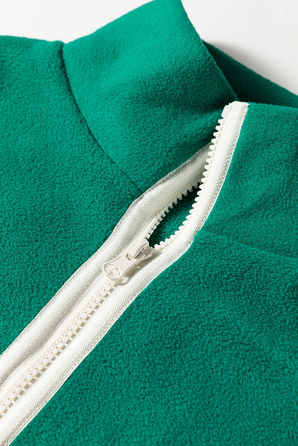 Ava Contrast Trim Fleece Plus Sweatshirt - Hello Beautiful BoutiquePlus Size Sweatshirts & HoodiesThreaded Pear