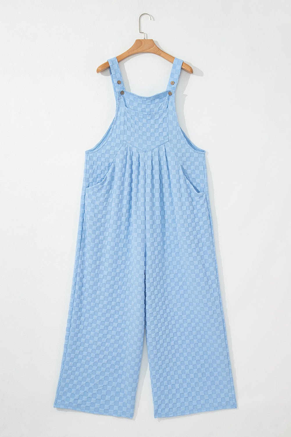 Ava Waist Wide Leg Overall - Hello Beautiful BoutiqueJumpsuits & RompersThreaded Pear