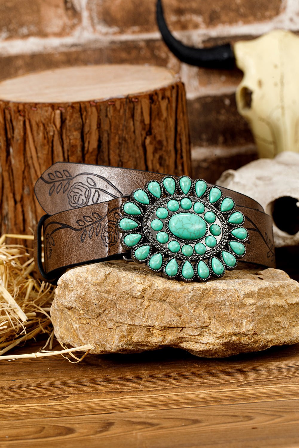 Averie Fashion Faux Leather Belt - Hello Beautiful BoutiqueBeltsThreaded Pear