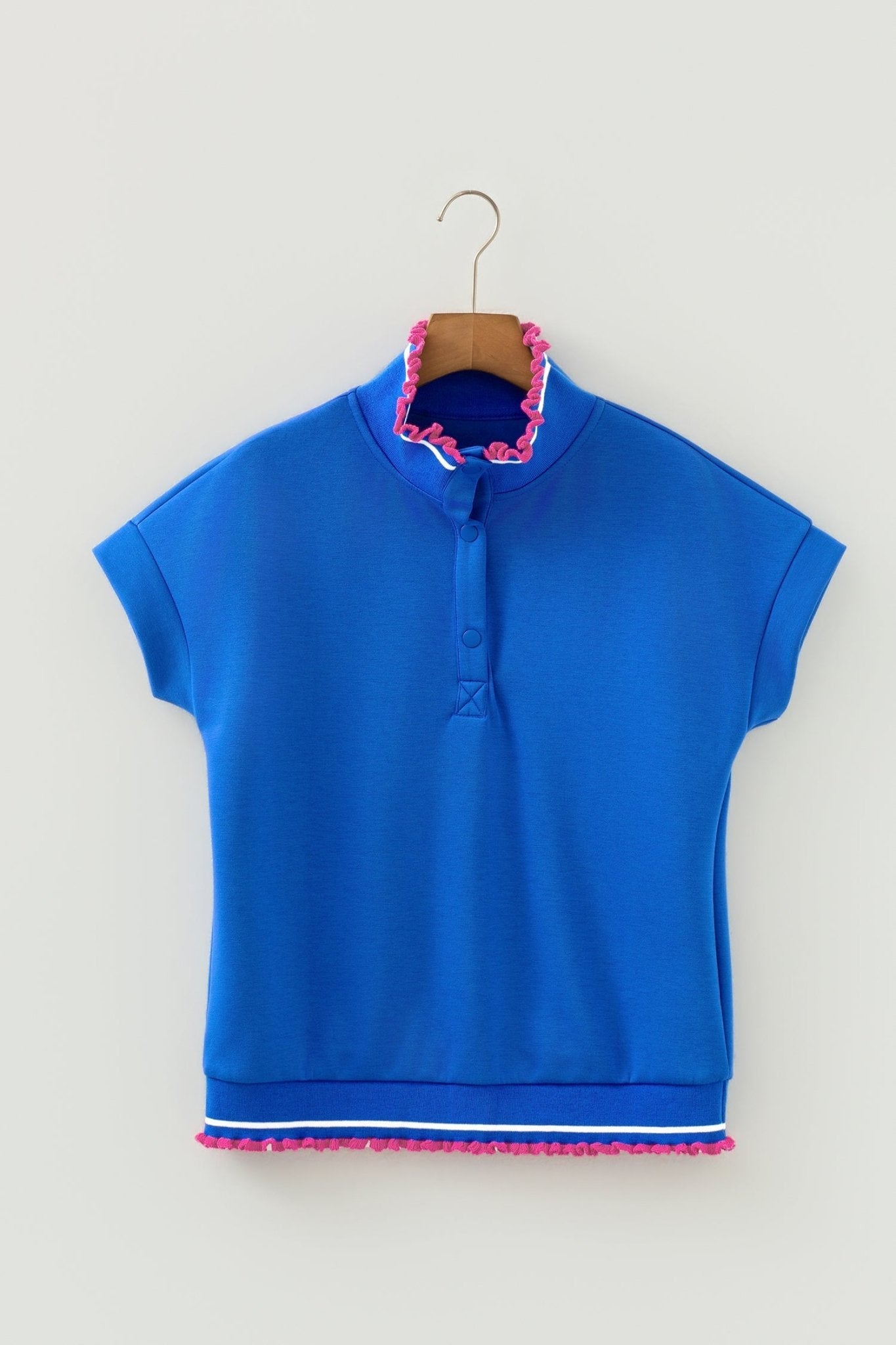 Averie Short Sleeve Knit Top - Hello Beautiful BoutiqueTops & TeesThreaded Pear