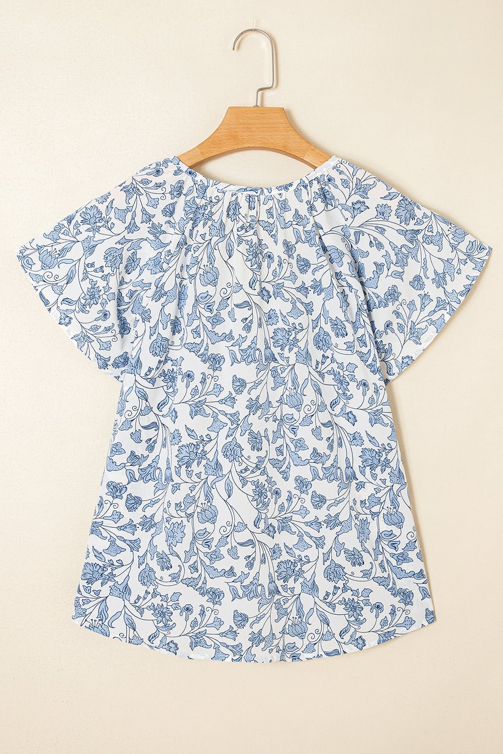 Avianna Print Fantasy Fluttering Blouse - Hello Beautiful BoutiqueBlouses & ShirtsThreaded Pear