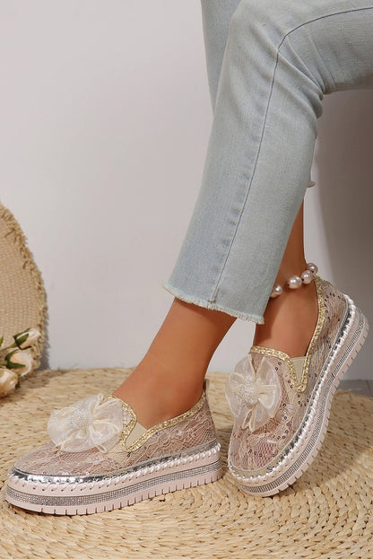 Ayah Breathable Lace Loafer Shoes - Hello Beautiful BoutiqueWomens ShoesThreaded Pear