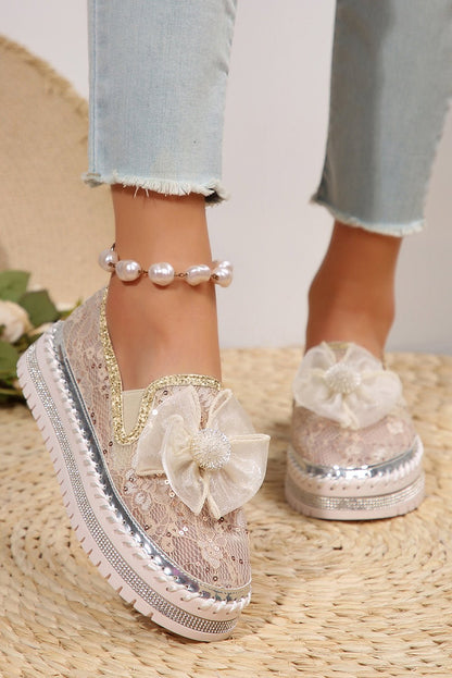 Ayah Breathable Lace Loafer Shoes - Hello Beautiful BoutiqueWomens ShoesThreaded Pear