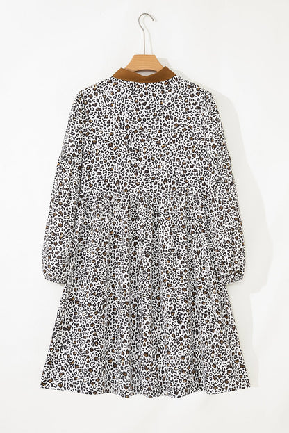 Ayah Sleeve Loose Mini PLUS Dress - Hello Beautiful BoutiquePlus Size Mini DressesThreaded Pear