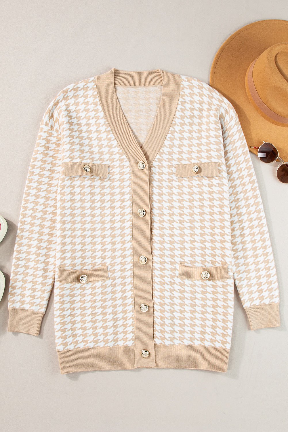 Ayla Edge Metal Slim Cardigan - Hello Beautiful BoutiqueCardigansThreaded Pear