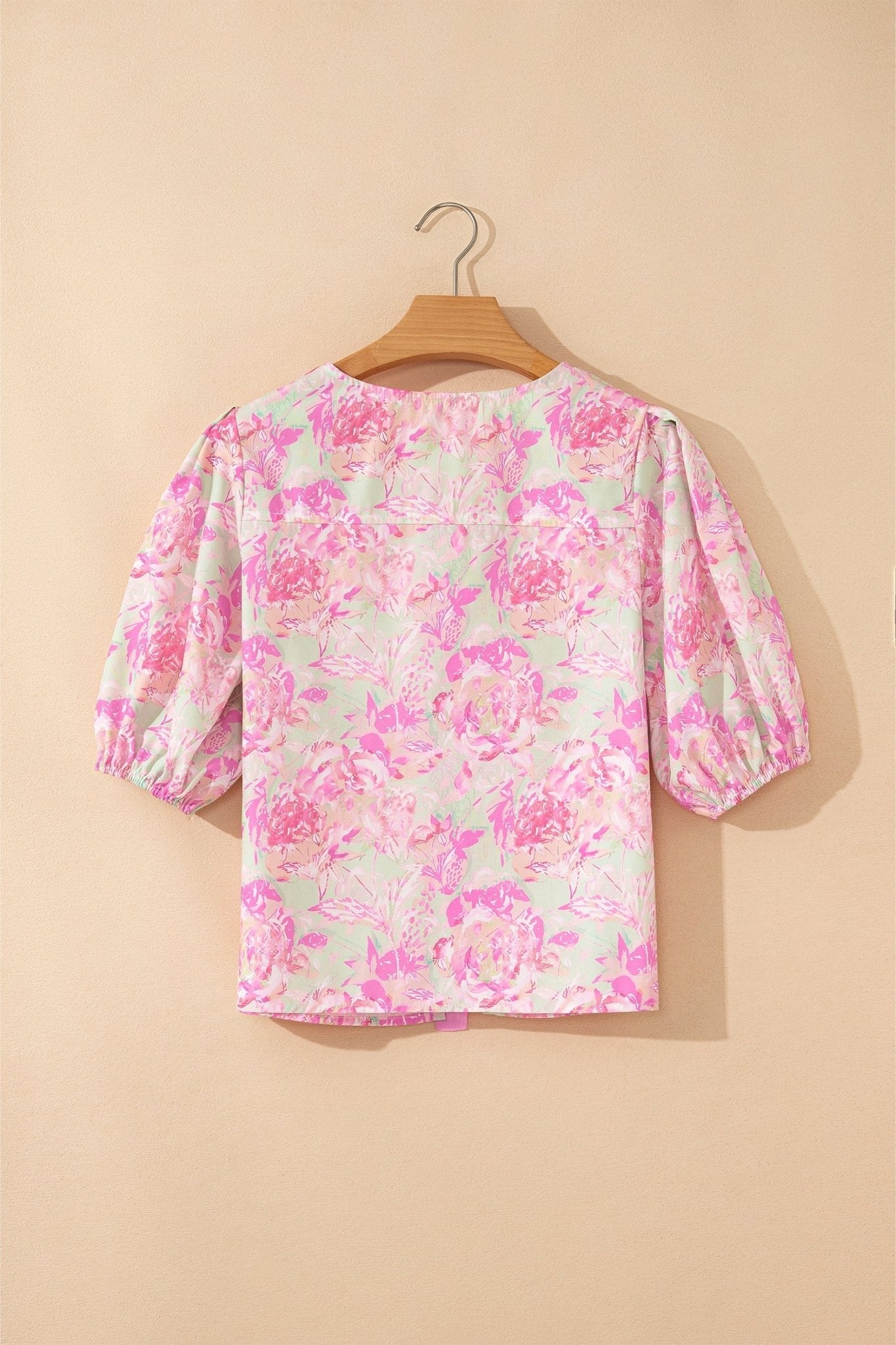 Ayla Short Puff Sleeve Blouse - Hello Beautiful BoutiqueBlouses & ShirtsThreaded Pear