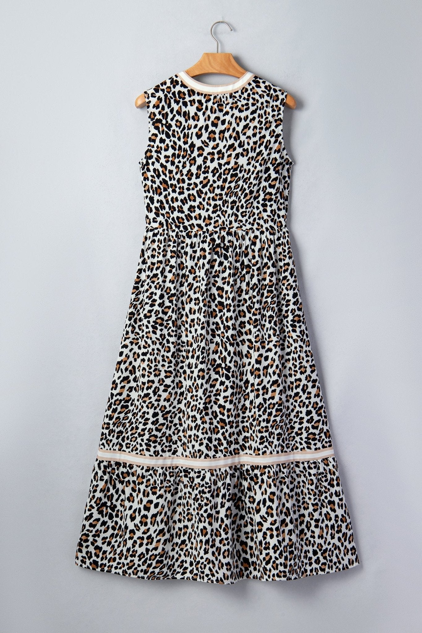 Ayla Trim Sleeveless Midi Dress - Hello Beautiful BoutiqueMidi DressesThreaded Pear