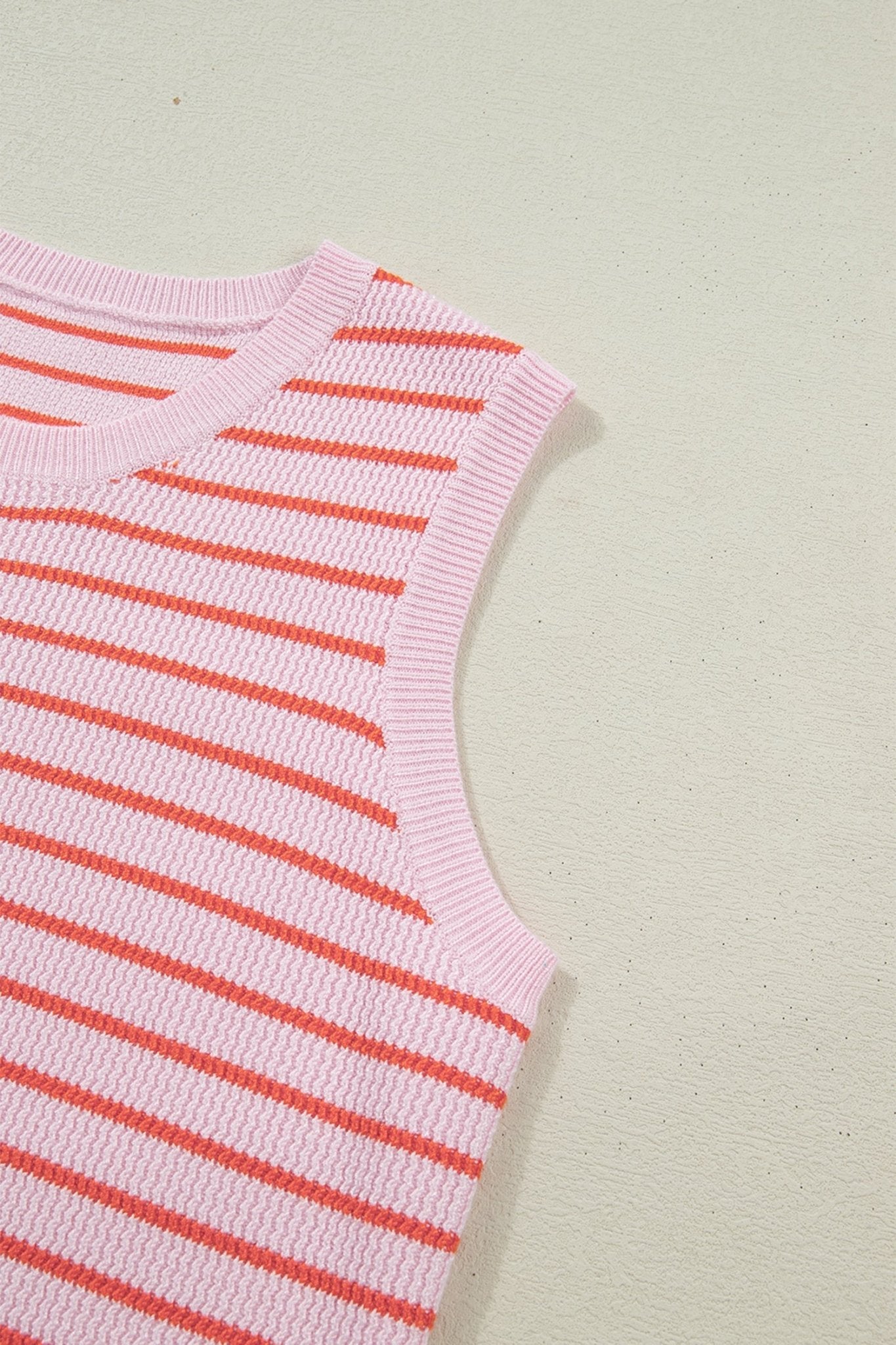 Ayleen Knit Sleeveless Casual Sweater - Hello Beautiful BoutiqueSweater VestsThreaded Pear