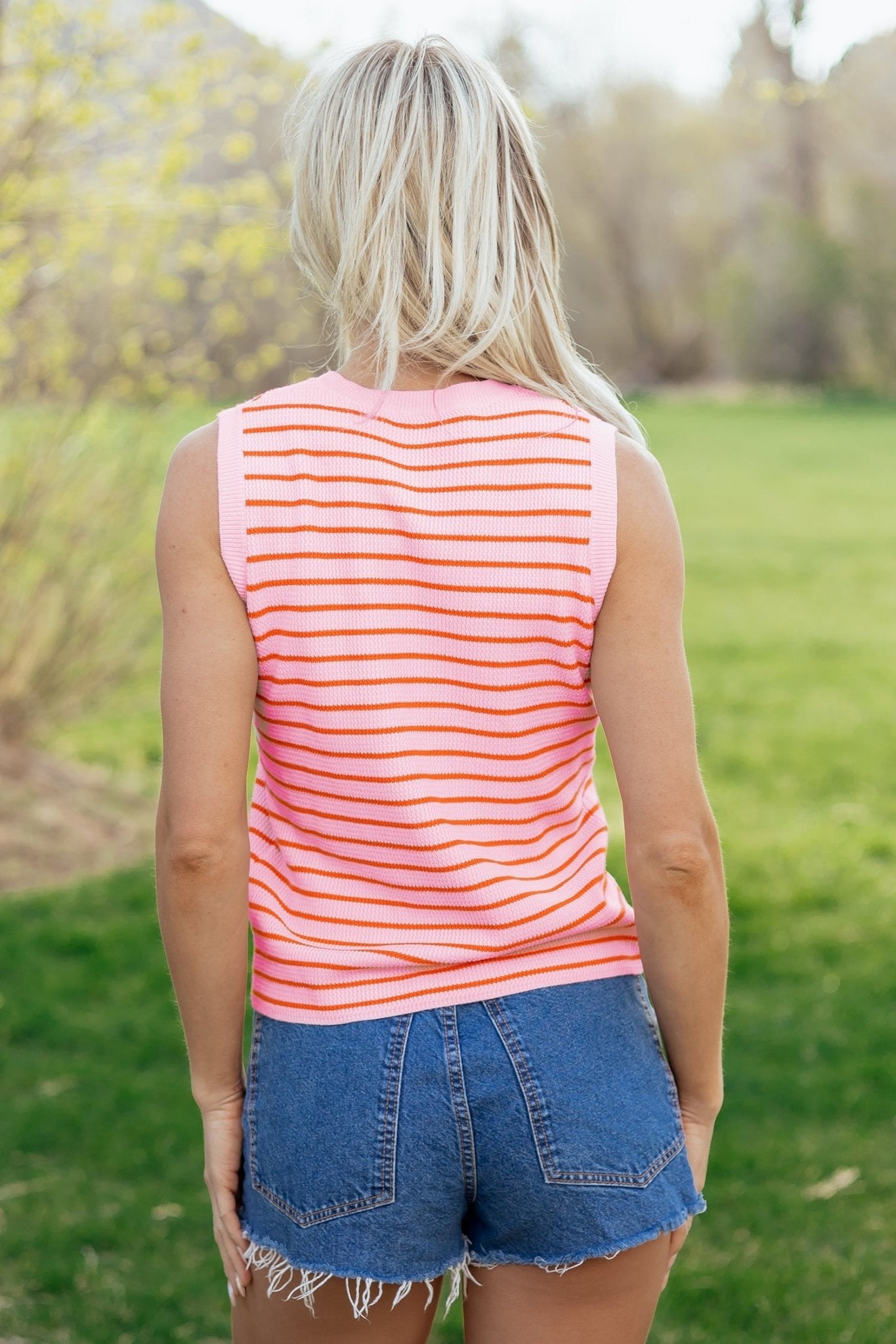 Ayleen Knit Sleeveless Casual Sweater - Hello Beautiful BoutiqueSweater VestsThreaded Pear