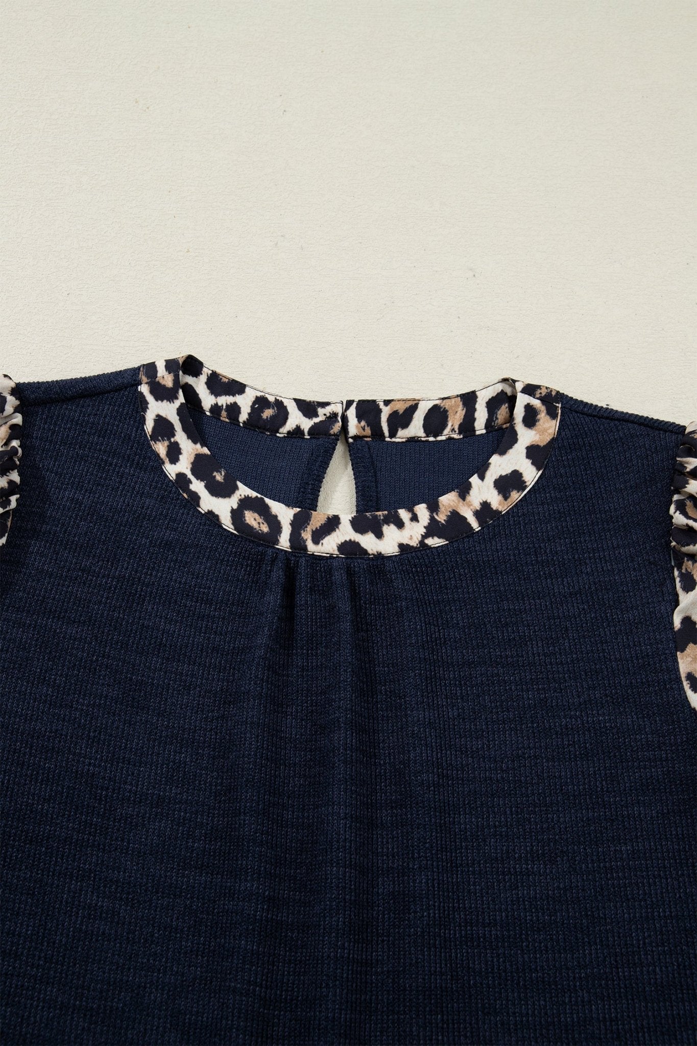 Ayra Patchwork Short Sleeve Top - Hello Beautiful BoutiqueTops & TeesThreaded Pear