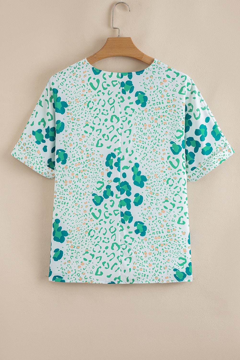 Azalea Print Short Sleeve Blouse - Hello Beautiful BoutiqueBlouses & ShirtsThreaded Pear