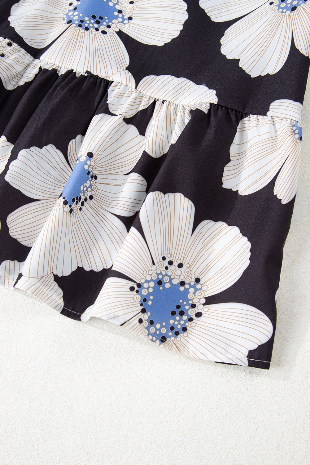 Azariah Tie Sleeve Collared Blouse - Hello Beautiful BoutiqueBlouses & ShirtsThreaded Pear