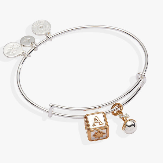 Baby Block and Rattle Bangle - Hello Beautiful BoutiqueBraceletsALEX AND ANI