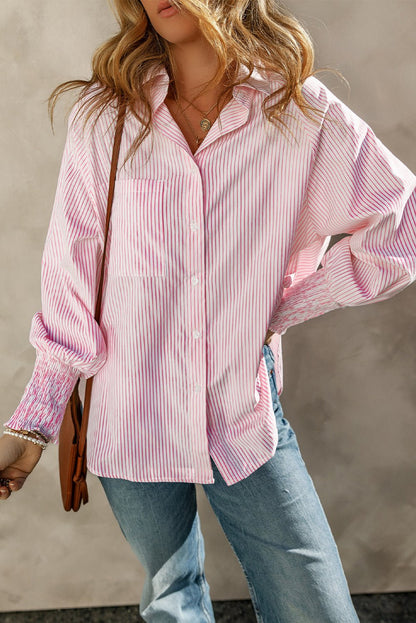 Barbara Raglan Sleeve Relaxed Shirt - Hello Beautiful BoutiqueBlouses & ShirtsThreaded Pear