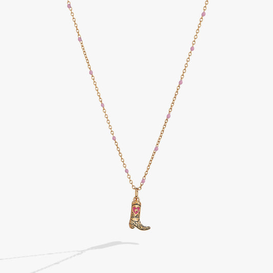Barbie™ Cowboy Boot Pendant Necklace - Hello Beautiful BoutiqueNecklacesALEX AND ANI