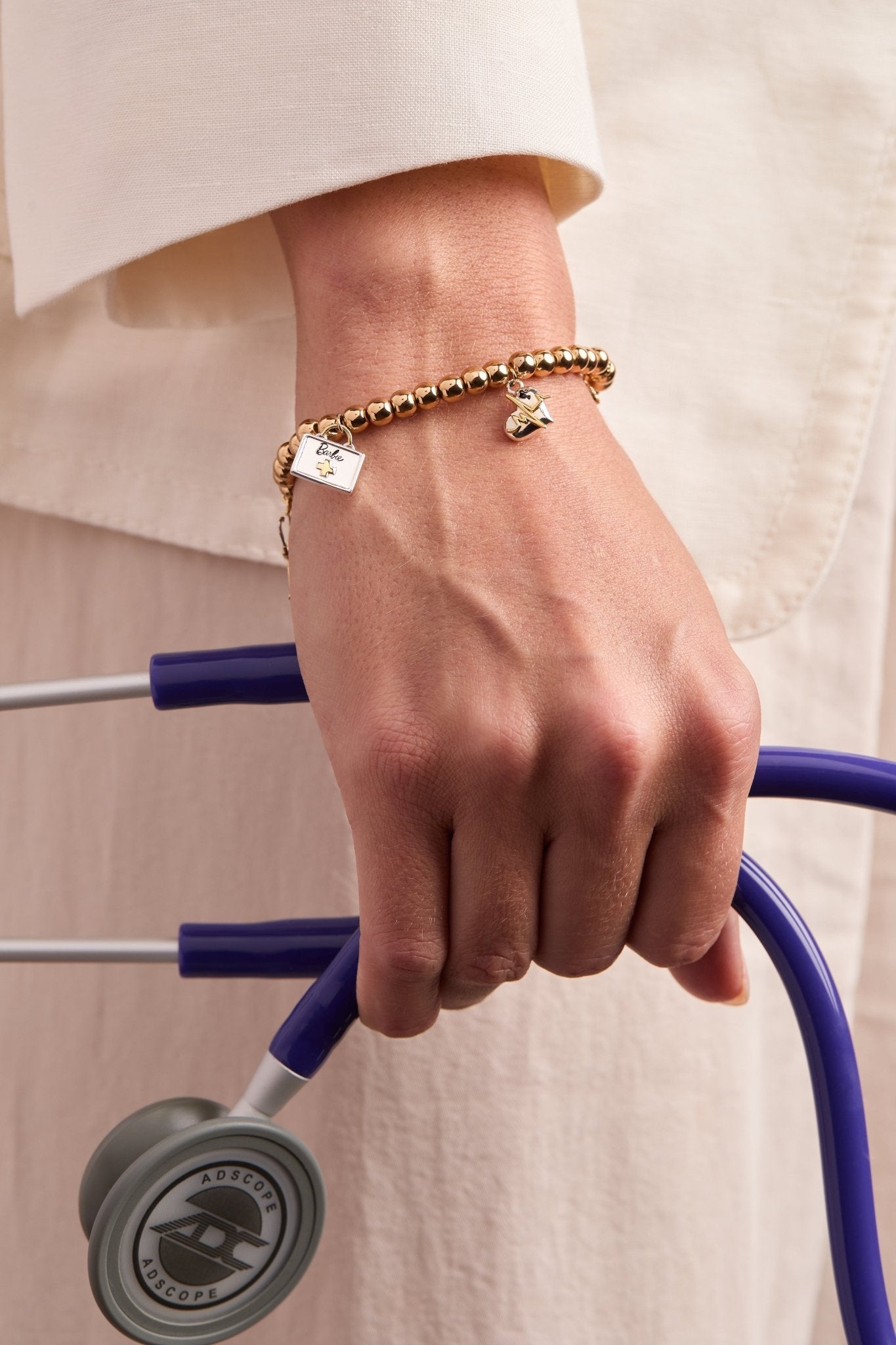 Barbie™ Medical Stretch Bracelet - Hello Beautiful BoutiqueBraceletsALEX AND ANI