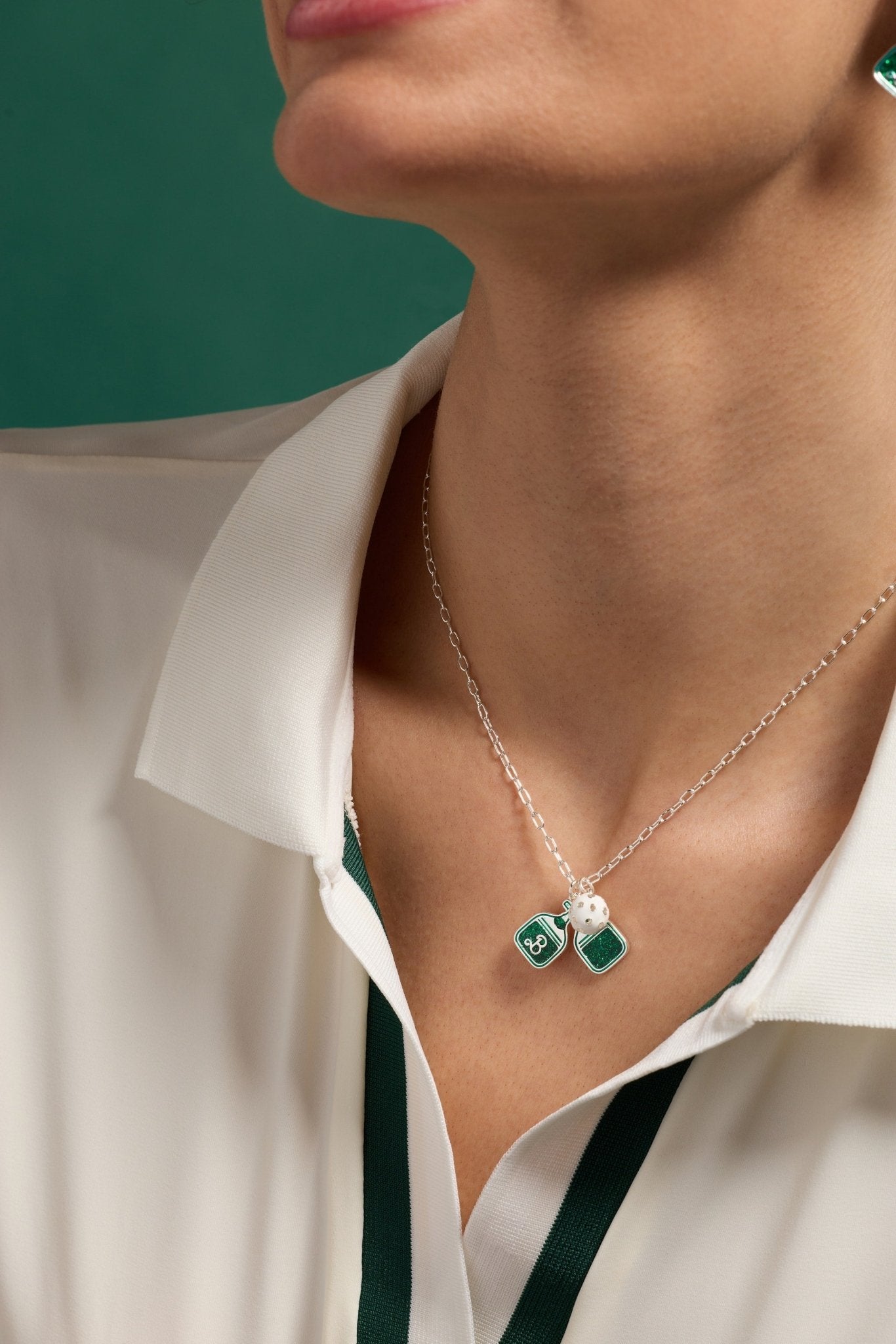 Barbie™ Pickleball Charm Pendant - Hello Beautiful BoutiqueNecklacesALEX AND ANI