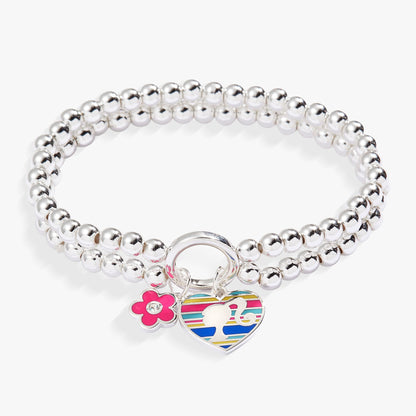 Barbie™ Stretch Charm Bracelet - Hello Beautiful BoutiqueBraceletsALEX AND ANI