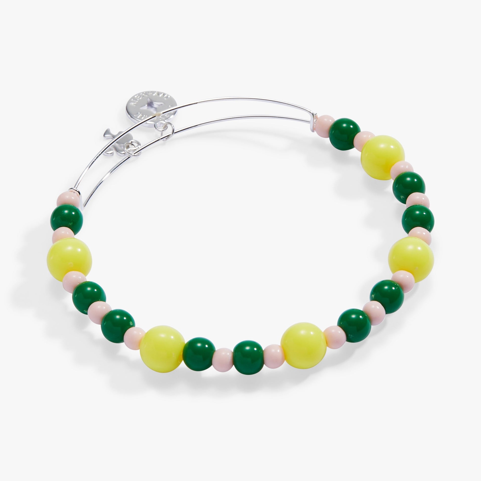 Barbie™ Tennis Beaded Charm Bangle - Hello Beautiful BoutiqueBraceletsALEX AND ANI
