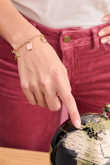 Barbie™ Travel Bolo Bracelet - Hello Beautiful BoutiqueBraceletsALEX AND ANI