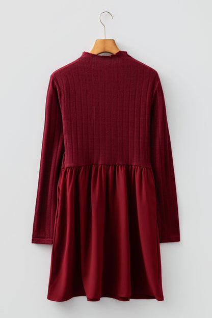 Beajena Long Sleeve Mini Dress - Hello Beautiful BoutiqueMini DressesThreaded Pear