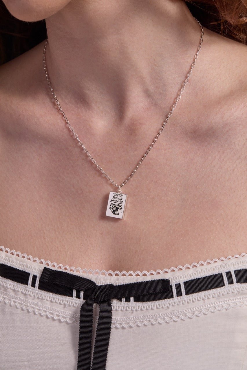 BEETLEJUICE™ 'Handbook for the Recently Deceased' Pendant Necklace - Hello Beautiful BoutiqueNecklacesALEX AND ANI