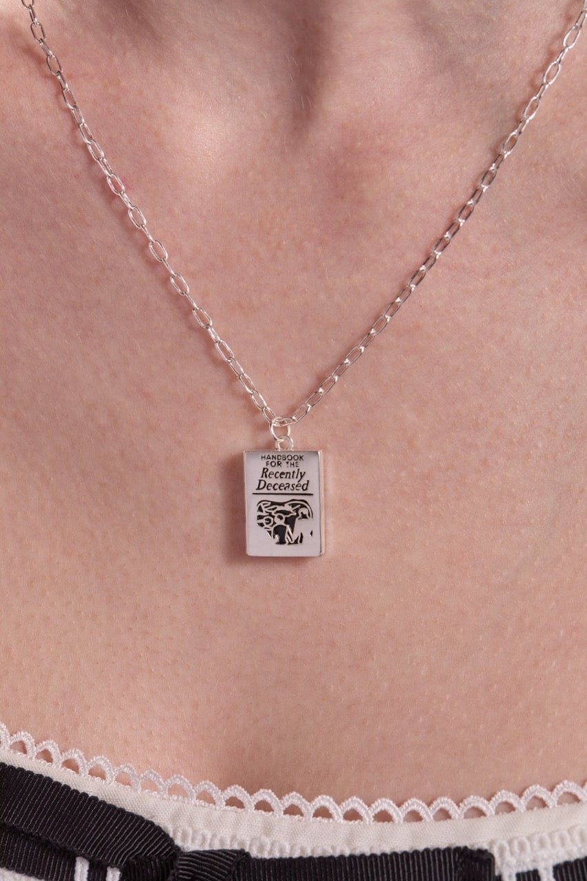 BEETLEJUICE™ 'Handbook for the Recently Deceased' Pendant Necklace - Hello Beautiful BoutiqueNecklacesALEX AND ANI
