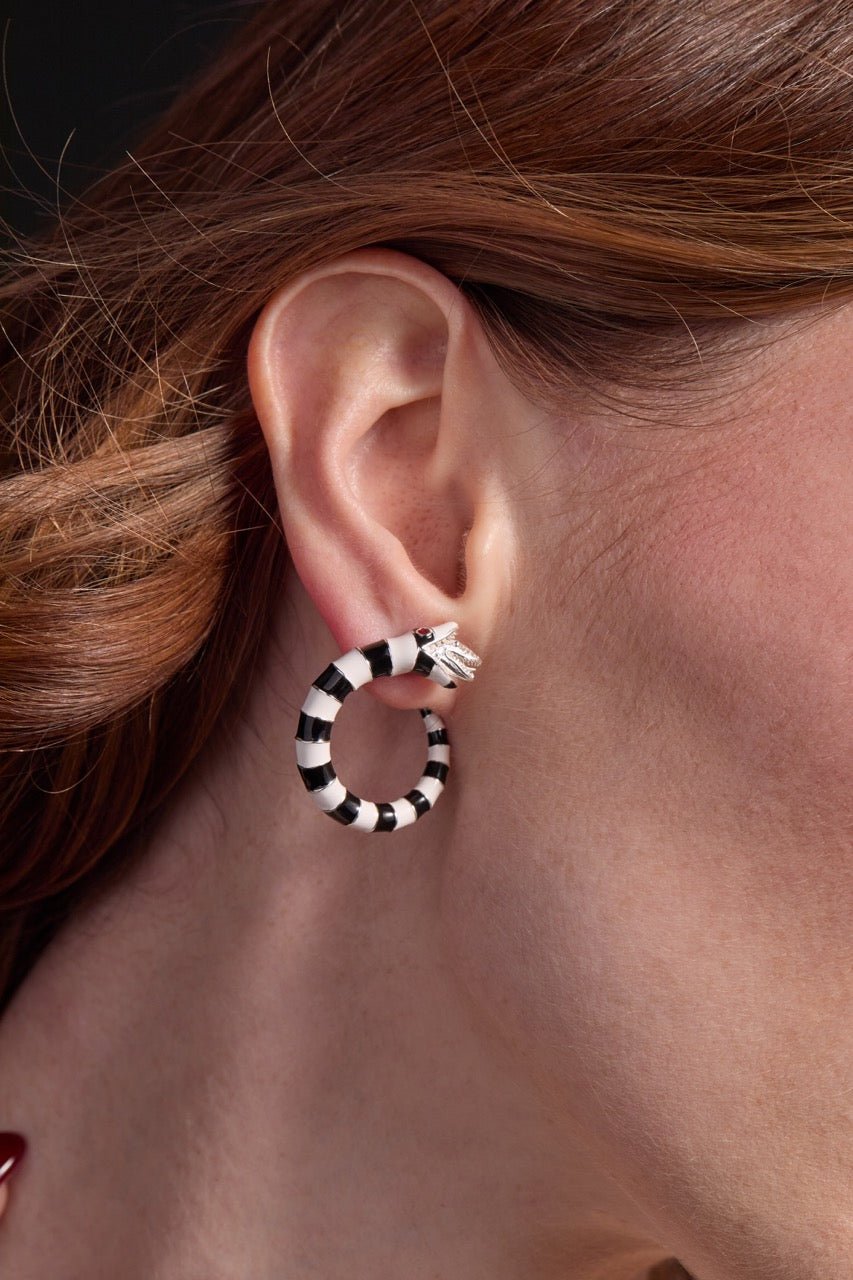 BEETLEJUICE™ Sandworm Hoop Earring - Hello Beautiful BoutiqueEarringsALEX AND ANI