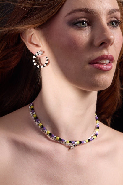 BEETLEJUICE™ Sandworm Hoop Earring - Hello Beautiful BoutiqueEarringsALEX AND ANI