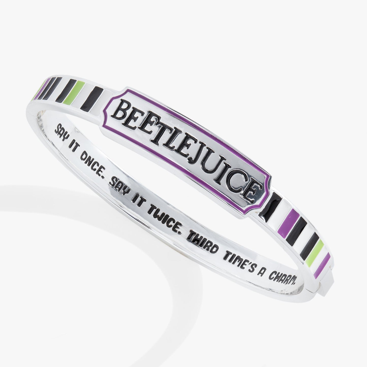 BEETLEJUICE™ 'Say It Once. Say It Twice. Third Time's A Charm' Bangle - Hello Beautiful BoutiqueBraceletsALEX AND ANI