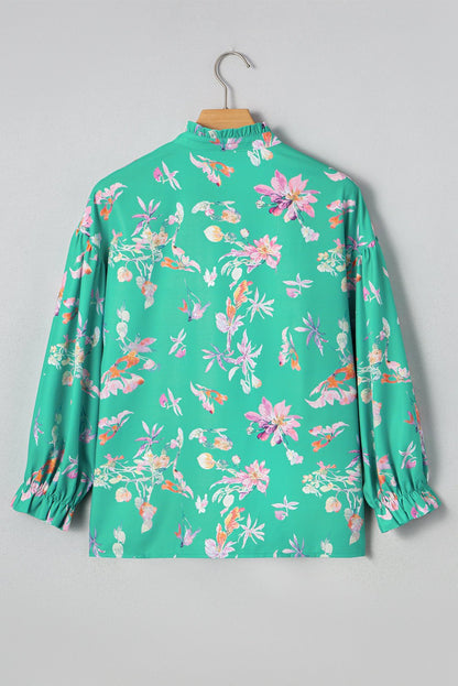 Bella Lantern Sleeve Front Shirt - Hello Beautiful BoutiqueBlouses & ShirtsThreaded Pear