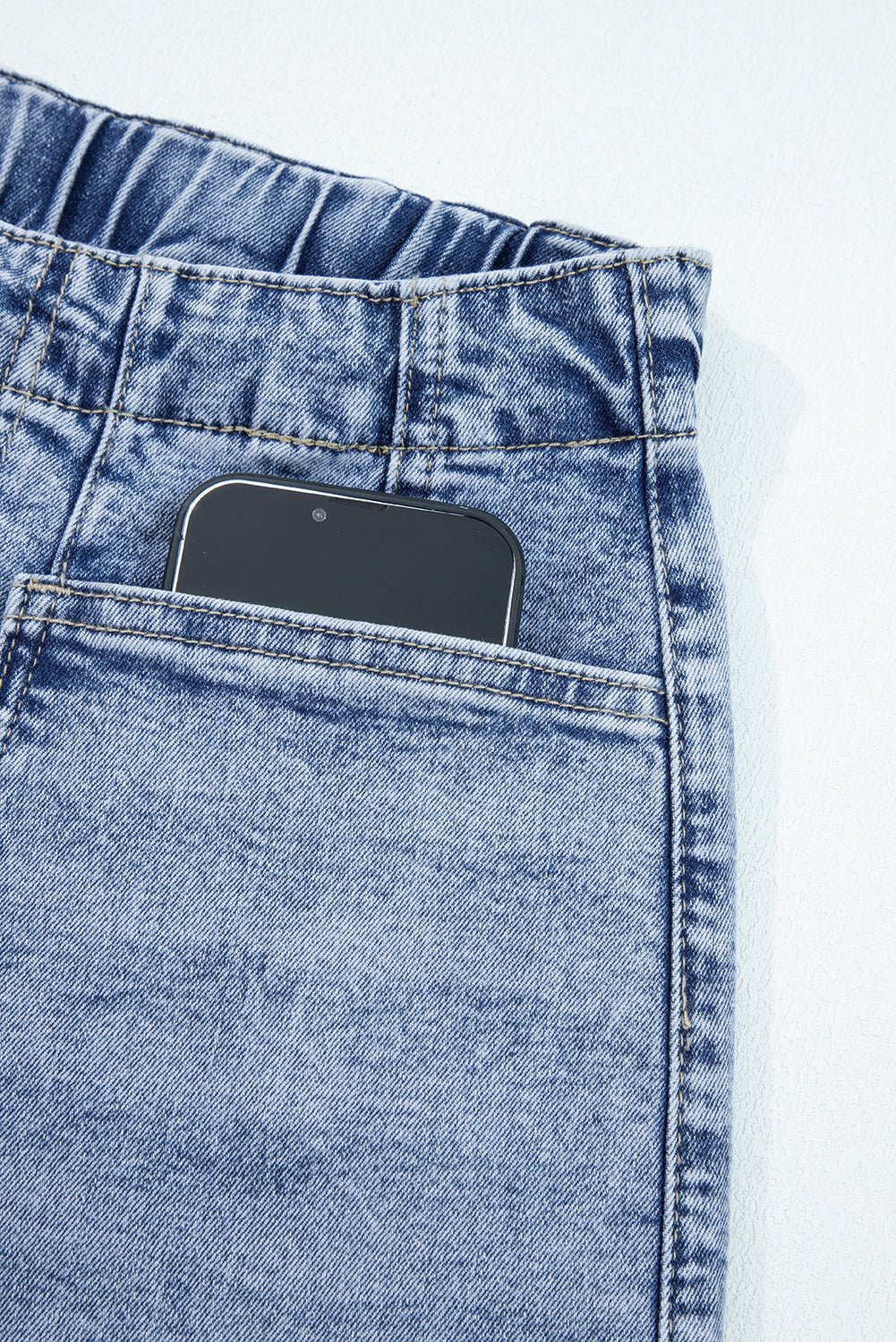 Bella Paperbag Waist Barrel Jeans - Hello Beautiful BoutiqueJeansThreaded Pear