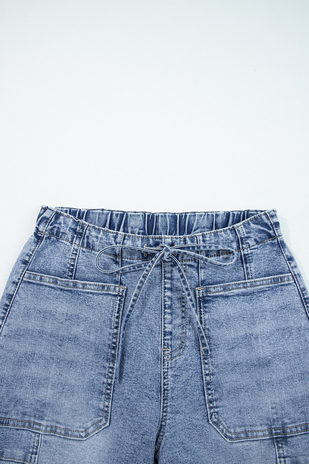 Bella Paperbag Waist Barrel Jeans - Hello Beautiful BoutiqueJeansThreaded Pear