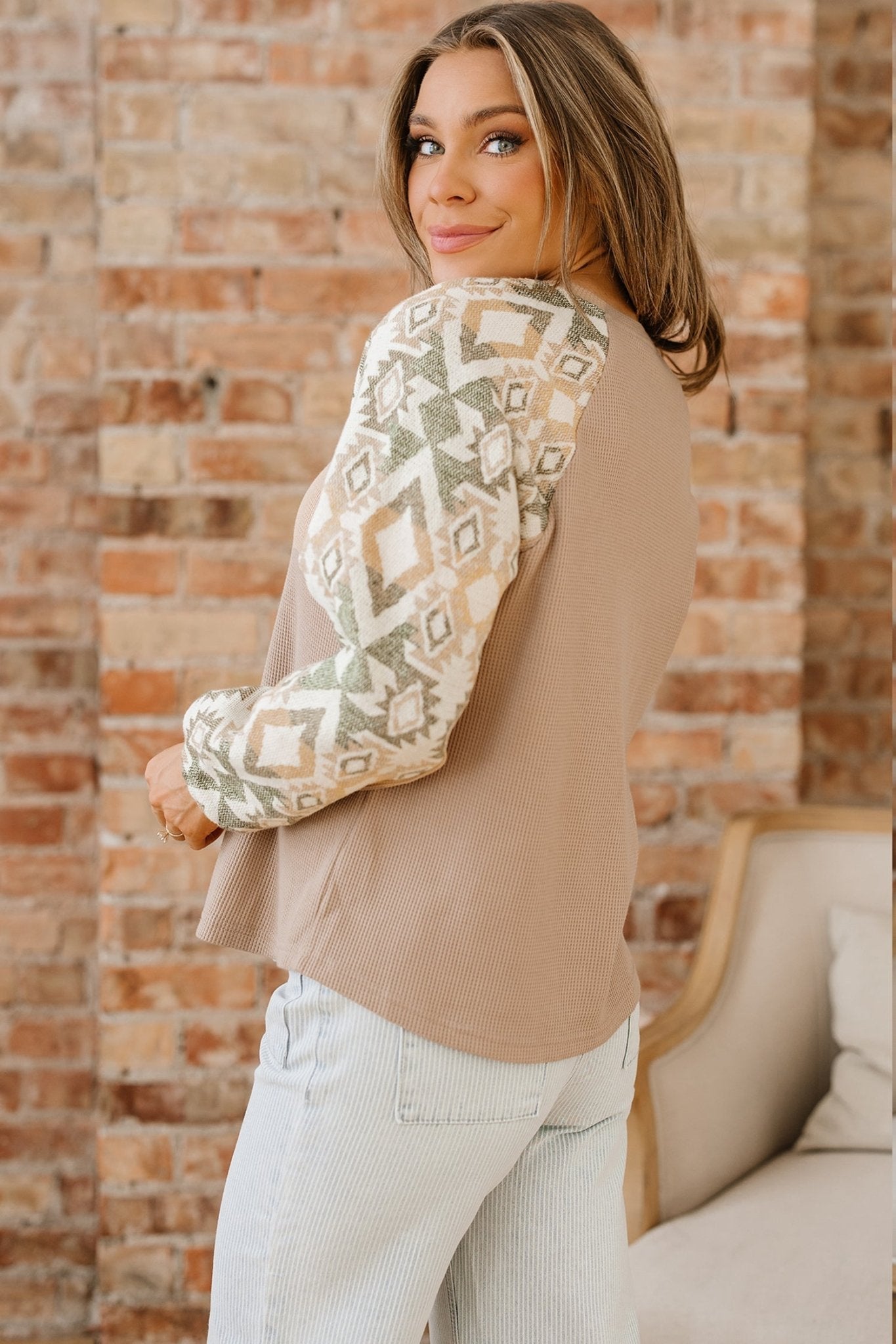 Bella Raglan Sleeve Knit Top - Hello Beautiful BoutiqueLong Sleeve TopsThreaded Pear