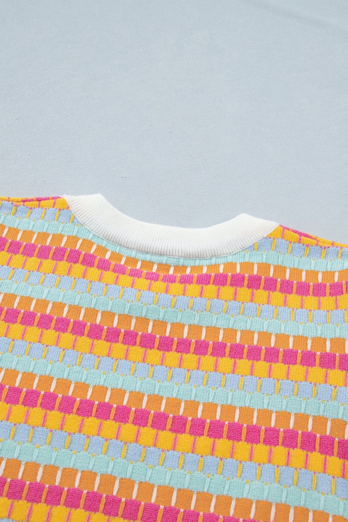 Bellamy Knit Short Sleeve Sweater - Hello Beautiful BoutiqueShort Sleeve SweatersThreaded Pear