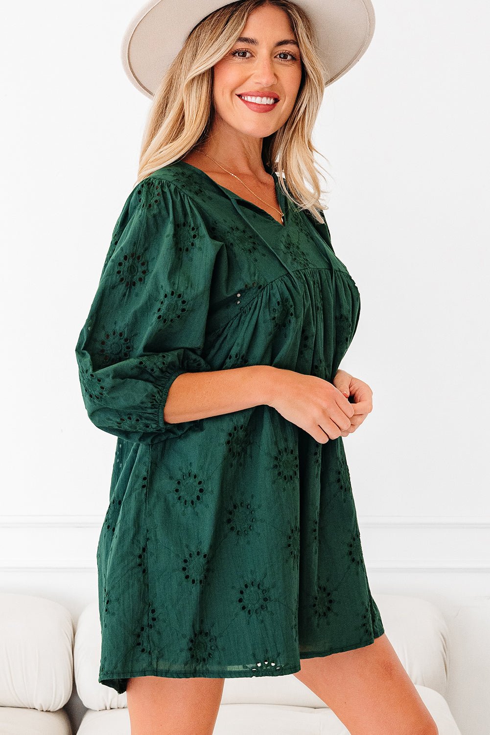 Beth Sleeve Swing Mini Dress - Hello Beautiful BoutiqueMini DressesThreaded Pear