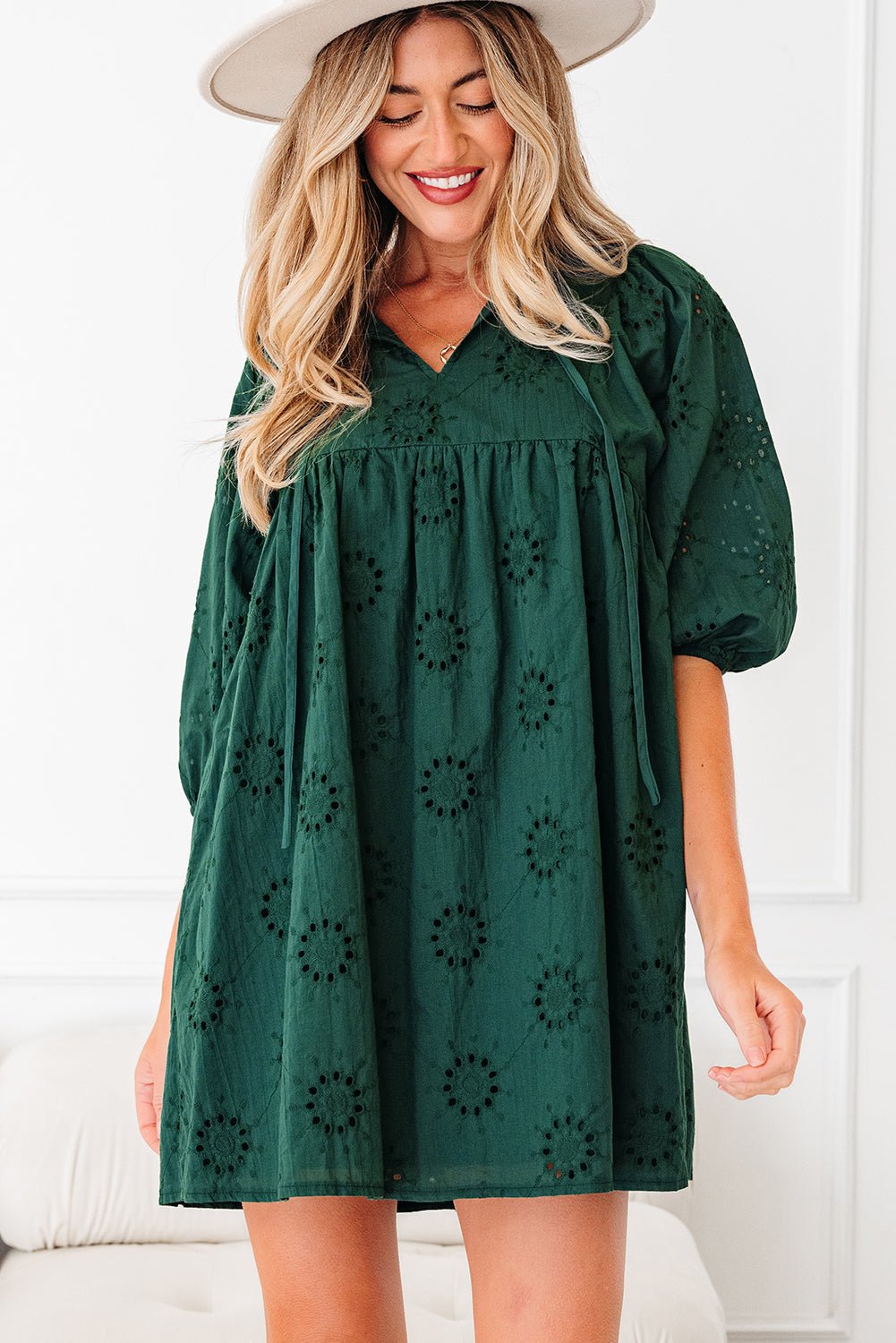 Beth Sleeve Swing Mini Dress - Hello Beautiful BoutiqueMini DressesThreaded Pear